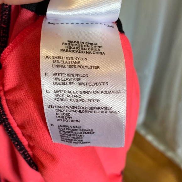 Adidas One Piece 3 Stripe Swimsuit Bathing Suit - Picture 8 of 14